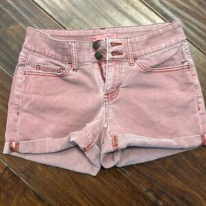 SO low rise favorite midi denim shorts Sz 3